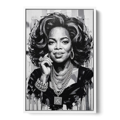 Inspire Front - White Canvas Wall Art