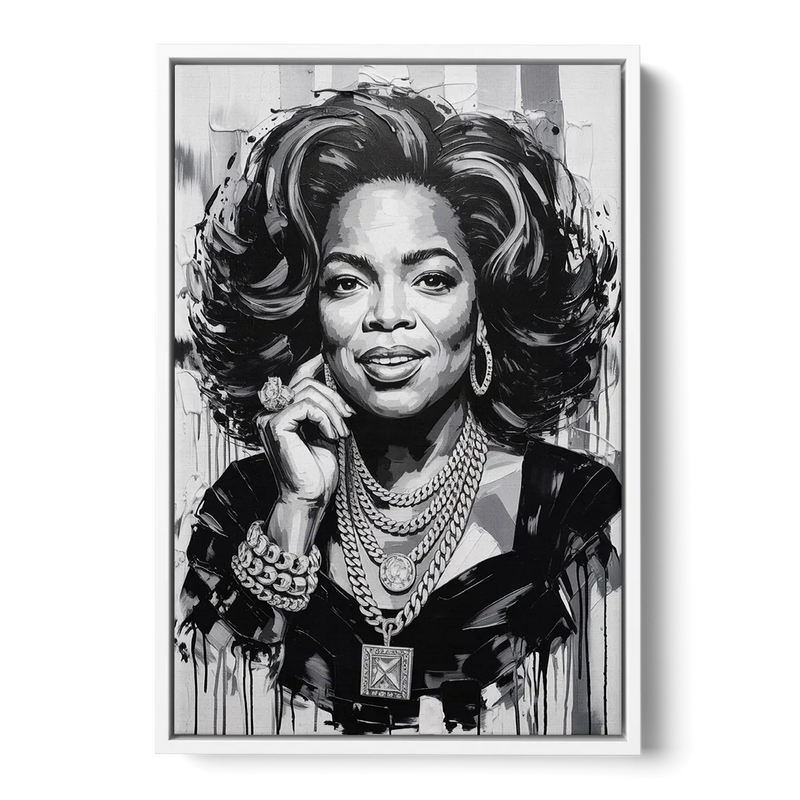 Inspire Front - White Canvas Wall Art