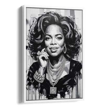 Inspire Side - White Canvas Wall Art