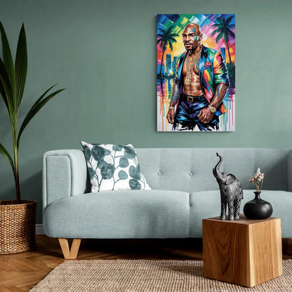 Iron Legacy 2.0 - Canvas Wall Art Living Room