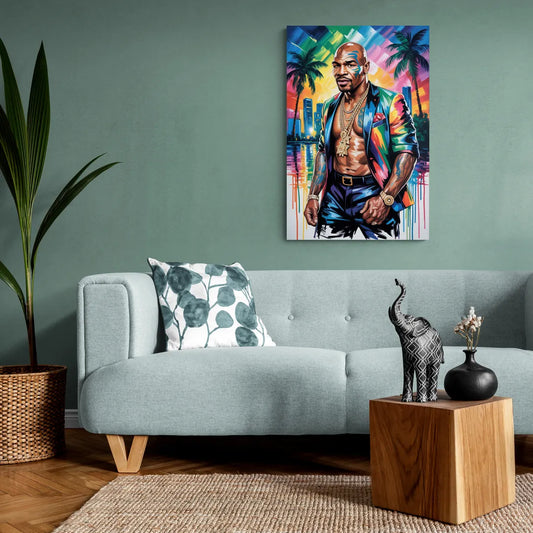 Iron Legacy 2.0 - Canvas Wall Art Living Room