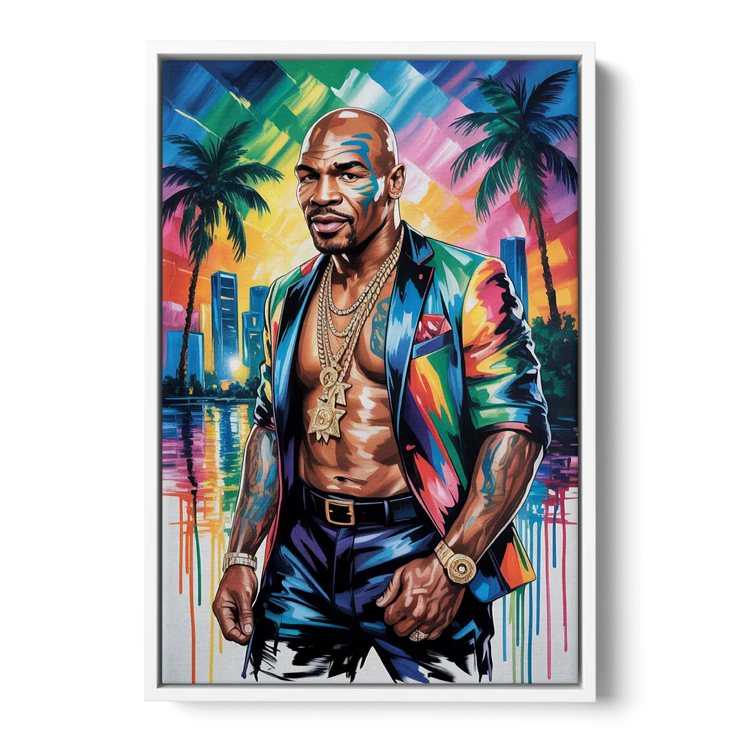 Iron Legacy 2.0 - White Frame Canvas