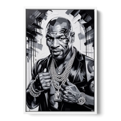 Iron Legacy - White Frame Canvas