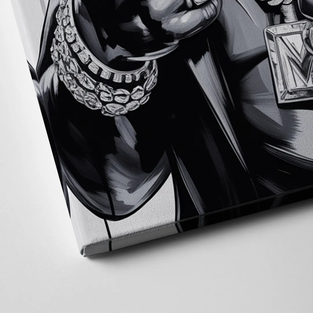 Iron Legacy Canvas Close Up