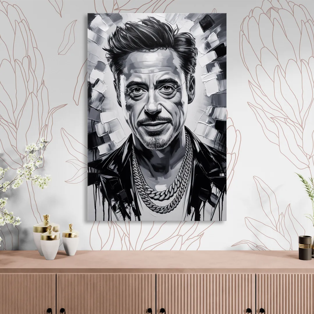 Iron Spirit 2.0 Living Room - Canvas Wall Art