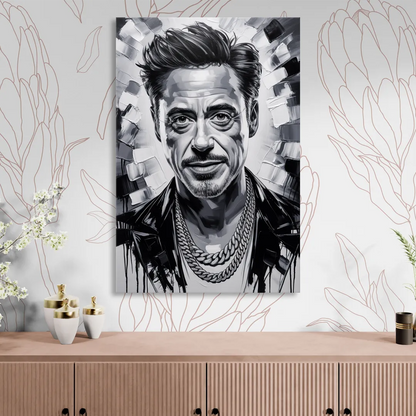 Iron Spirit 2.0 Living Room - Canvas Wall Art