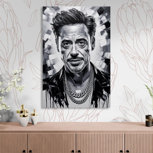 Iron Spirit 2.0 Living Room - Canvas Wall Art