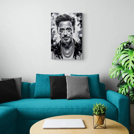 Iron Spirit 2.0 - Canvas Wall Art Living Room