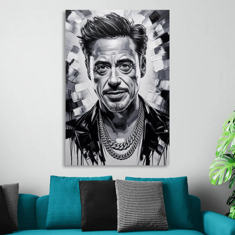 Iron Spirit 2.0 Sitting Room - Canvas Wall Art