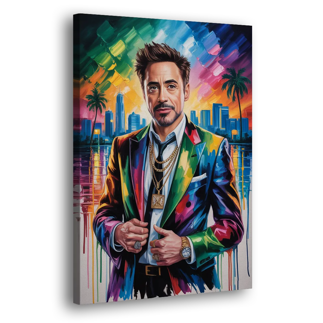 Iron Spirit Side - Canvas Wall Art