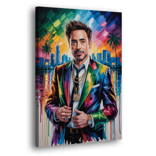 Iron Spirit Side - Canvas Wall Art