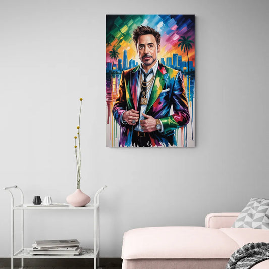 Iron Spirit - Canvas Wall Art Living Room