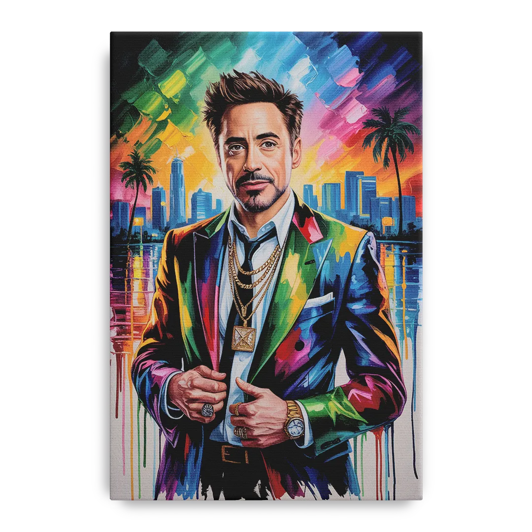 Iron Spirit Front - Canvas Wall Art