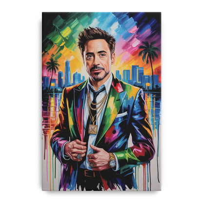 Iron Spirit Front - Canvas Wall Art