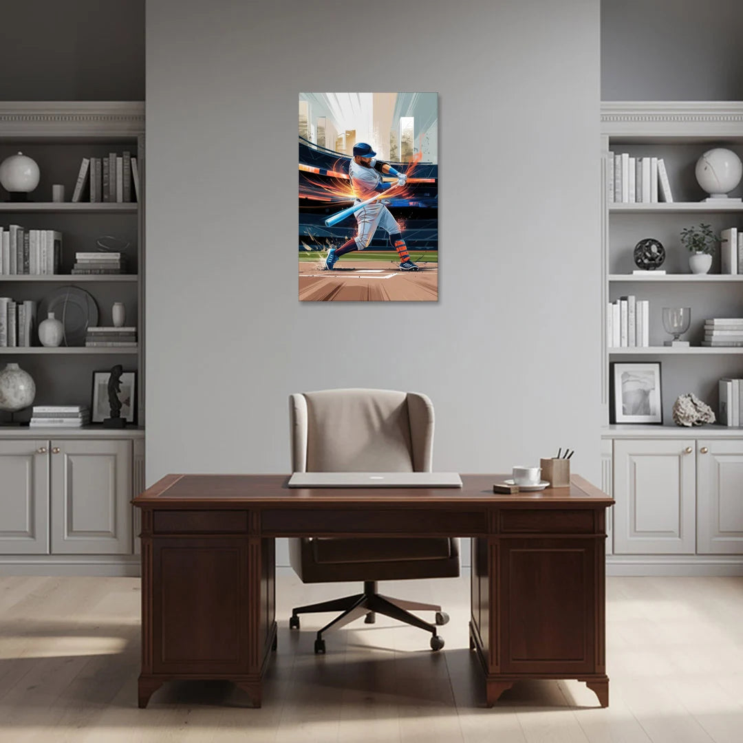 Irvine Baseball Dreams - Canvas Wall Art - Office - 24x36