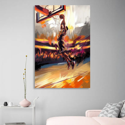 Irvine Basketball Spirit Sitting Room - Canvas Wall Art