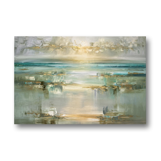 Irvine Coastal Serenity - Canvas Wall Art - Front