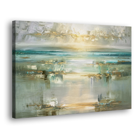 Irvine Coastal Serenity - Canvas Wall Art - Side