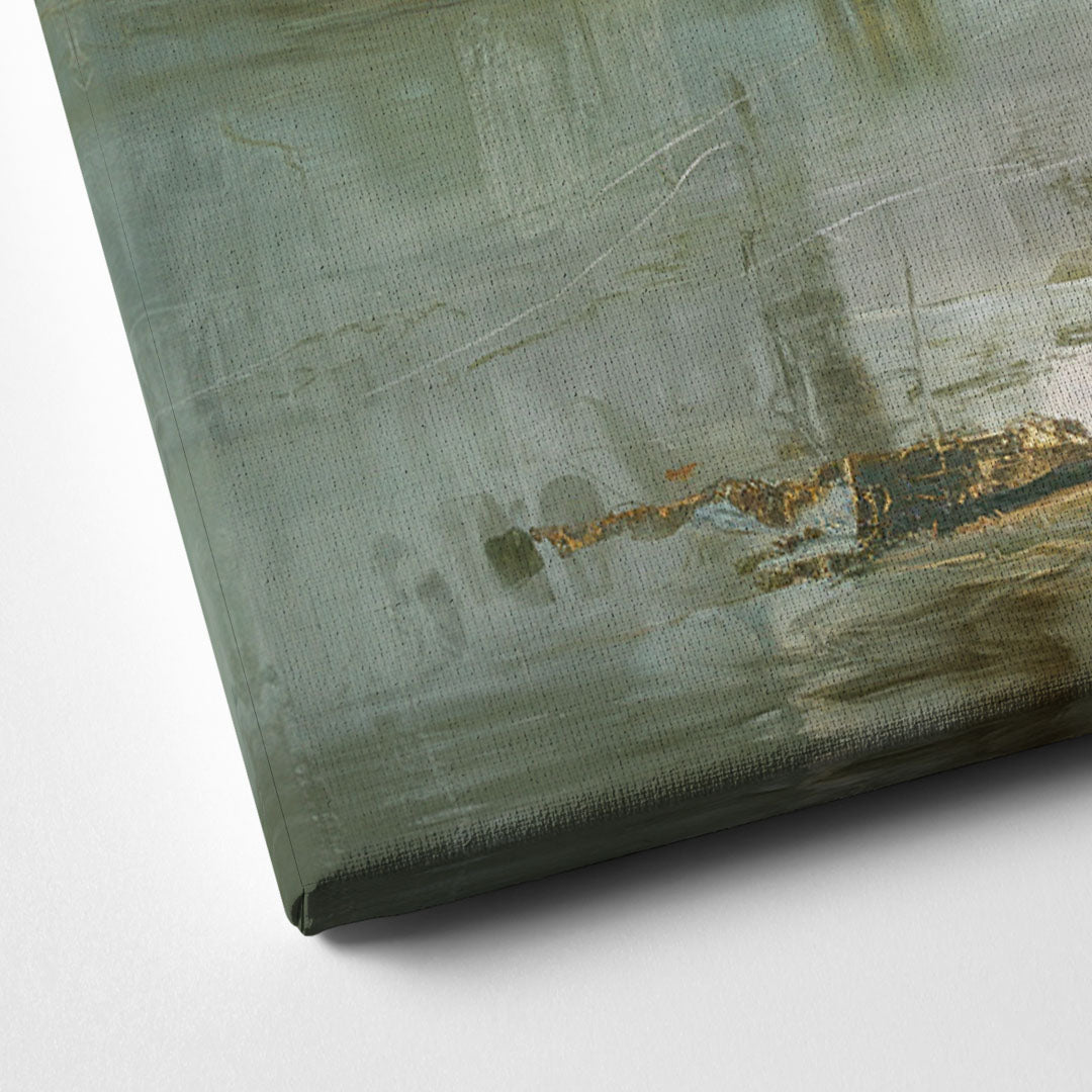 Irvine Coastal Serenity Canvas Close Up