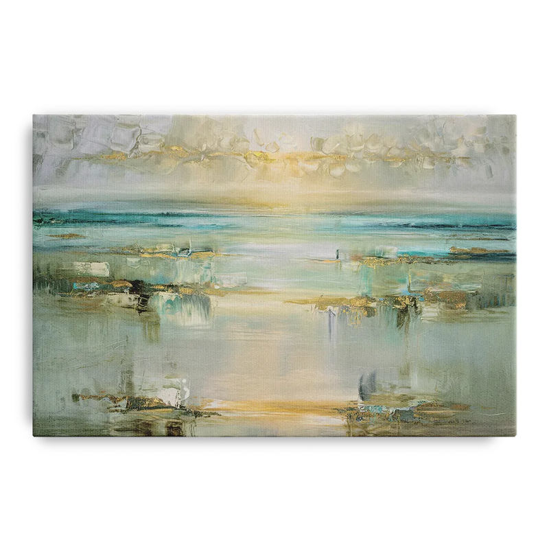 Irvine Coastal Serenity Front - Canvas Wall Art