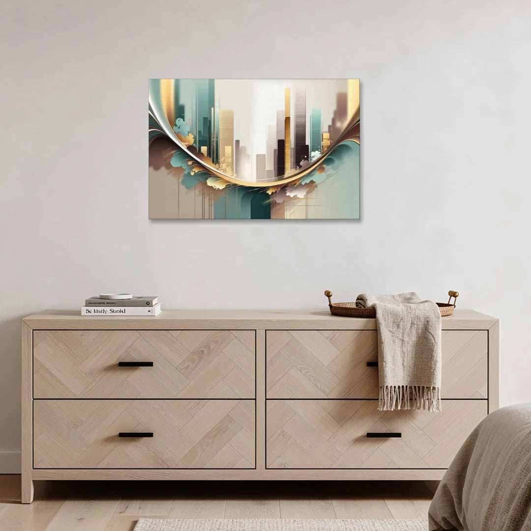 Irvine Modern Design - Canvas Wall Art - Coffee Table - 36x24