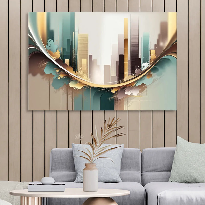 Irvine Modern Design Sitting Room - Canvas Wall Art