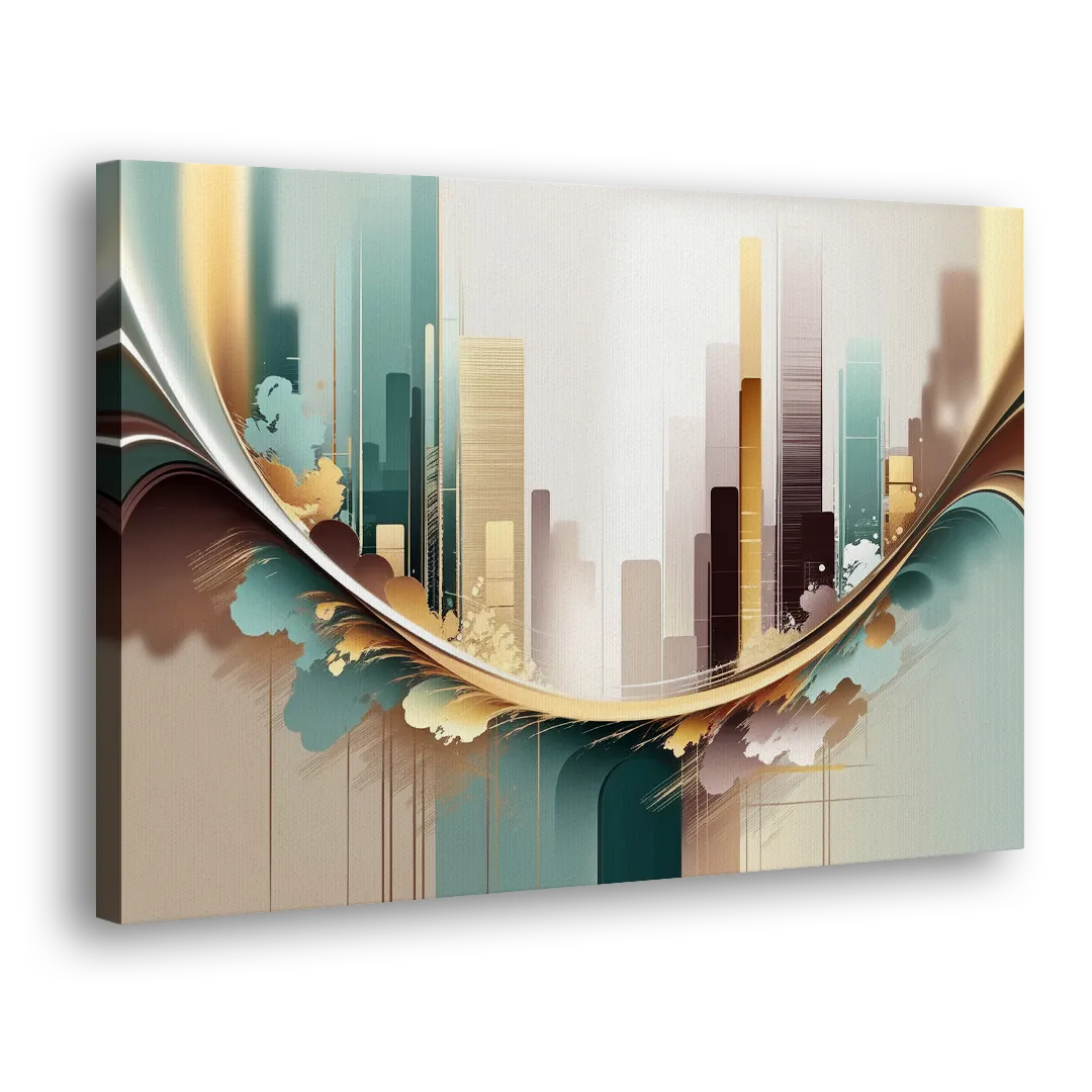 Irvine Modern Design Side - Canvas Wall Art