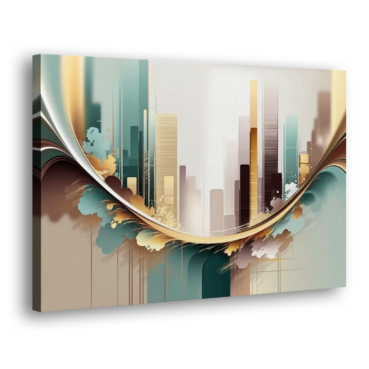 Irvine Modern Design Side - Canvas Wall Art