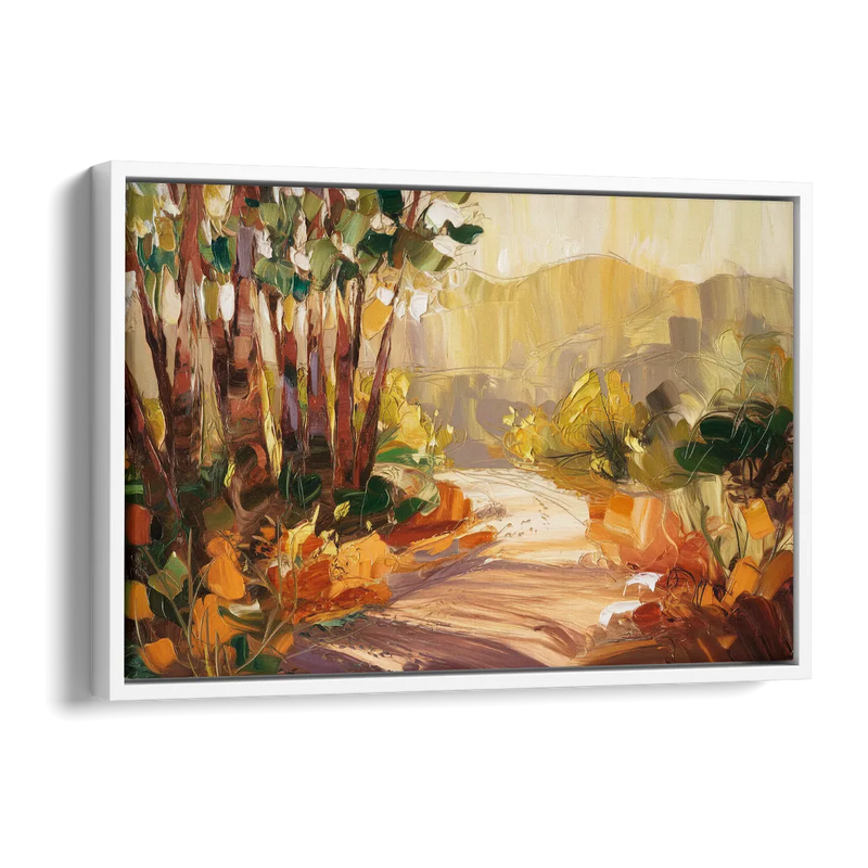 Irvine Nature Trails Side - White Canvas Wall Art