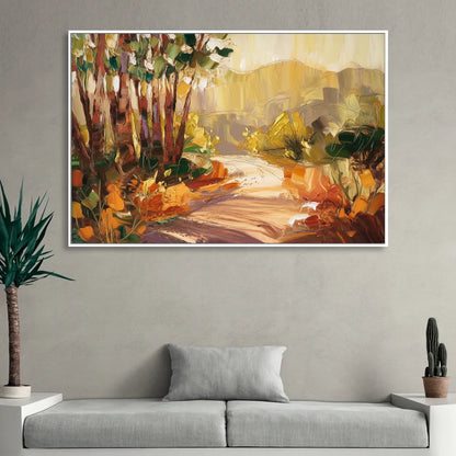 Irvine Nature Trails Sitting Room - White Canvas Wall Art