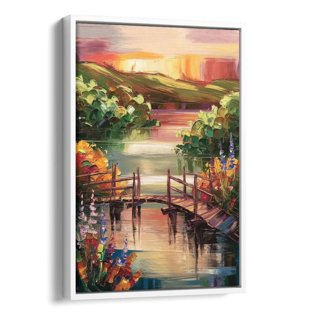 Irvine Scenic Beauty Side - White Canvas Wall Art