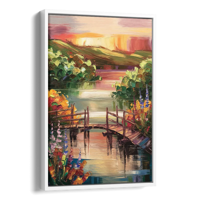 Irvine Scenic Beauty Side - White Canvas Wall Art