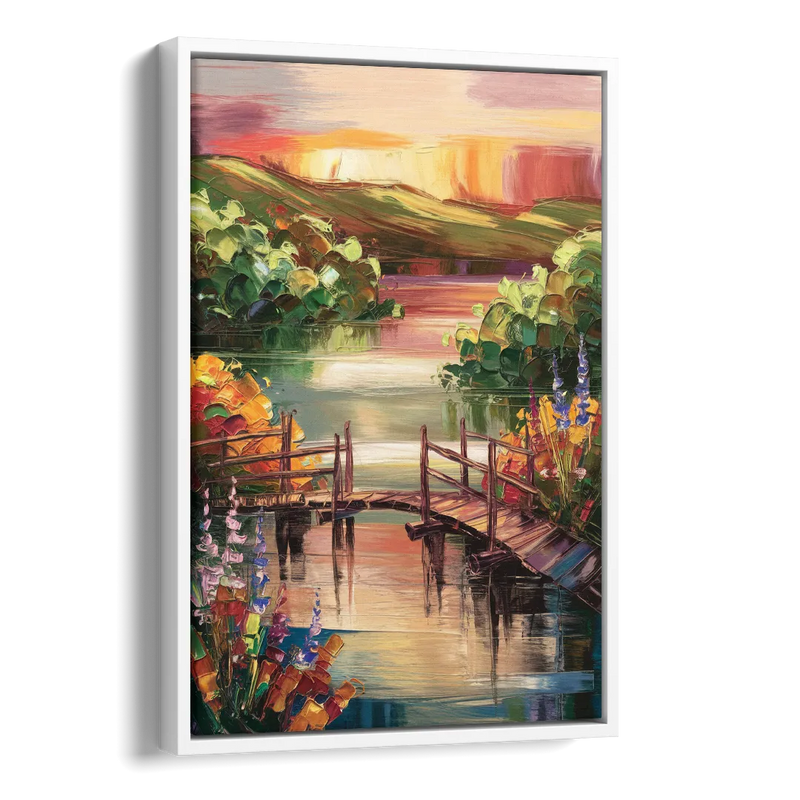 Irvine Scenic Beauty Side - White Canvas Wall Art