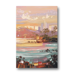 Irvine Sunset Views - Canvas Wall Art - Front