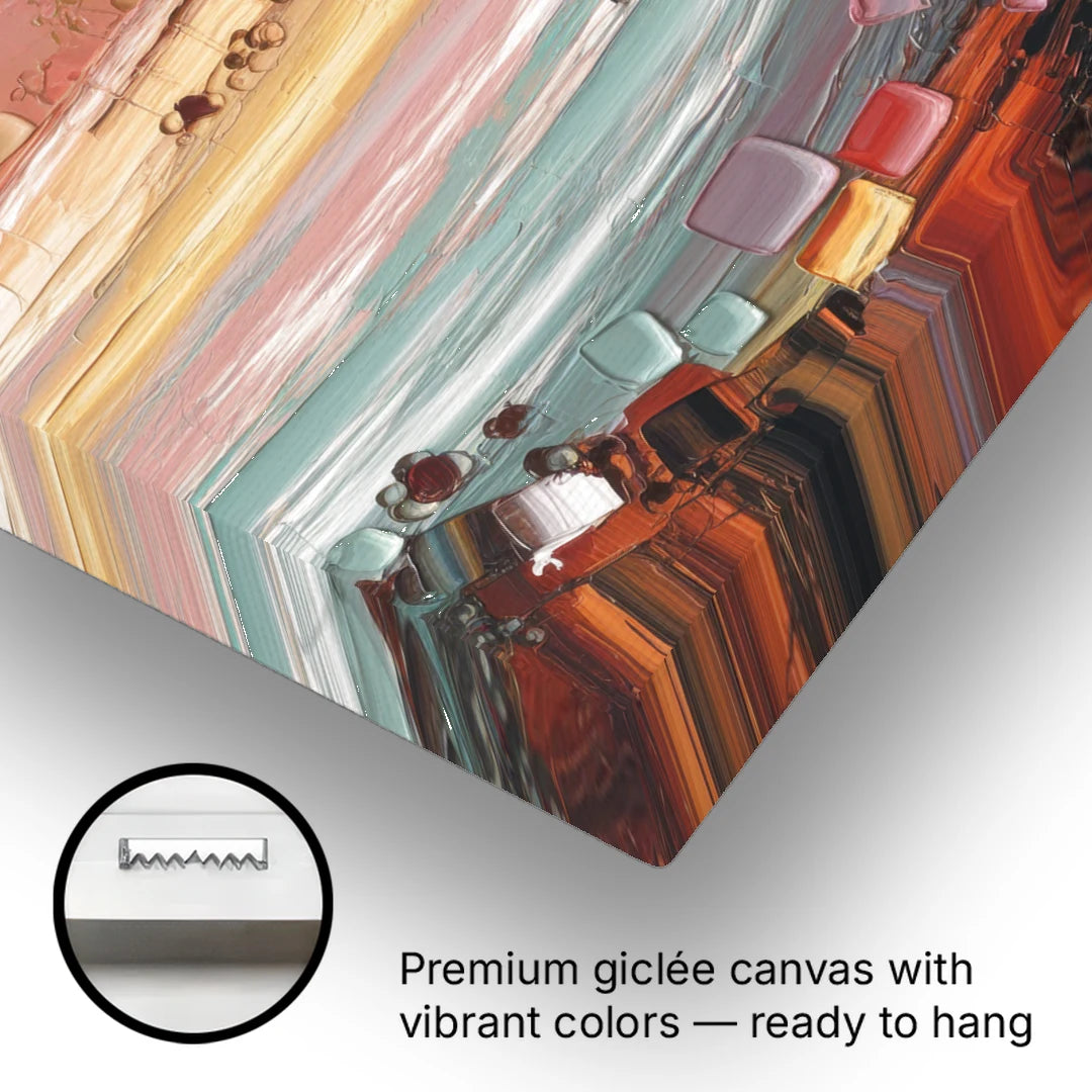 Irvine Sunset Views - Canvas Wall Art - Gallery Wrap Corner