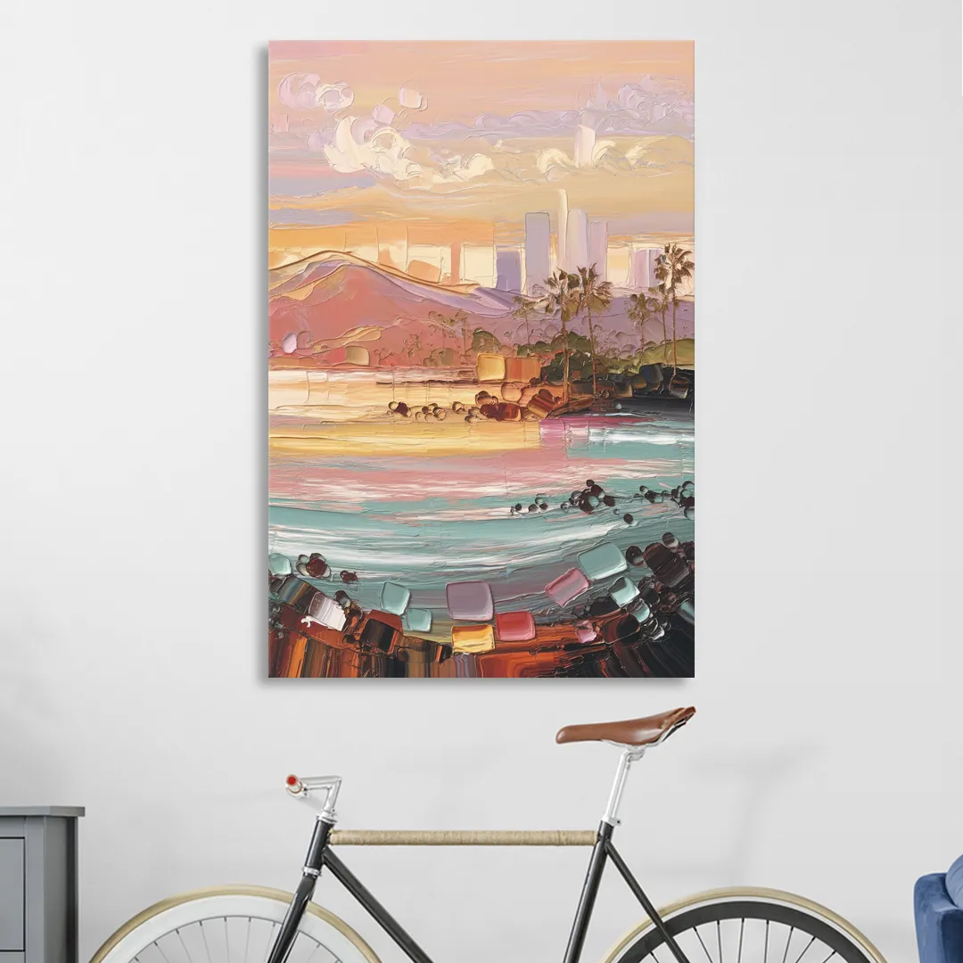 Irvine Sunset Views Living Room - Canvas Wall Art