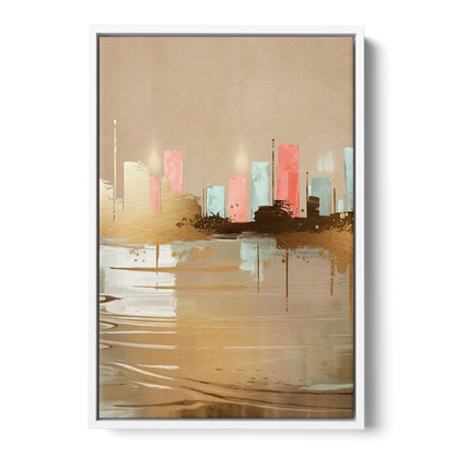 Irving Artistic Horizon Front - White Canvas Wall Art