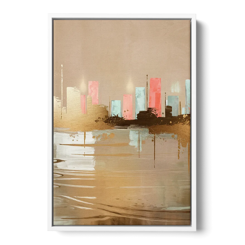 Irving Artistic Horizon Front - White Canvas Wall Art