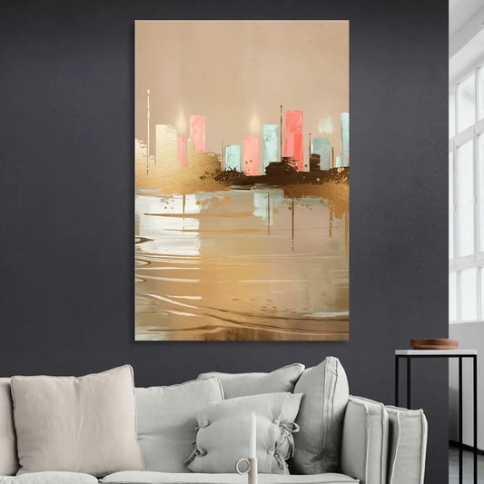 Irving Artistic Horizon Living Room - Canvas Wall Art