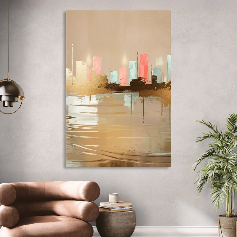 Irving Artistic Horizon Sitting Room - Canvas Wall Art