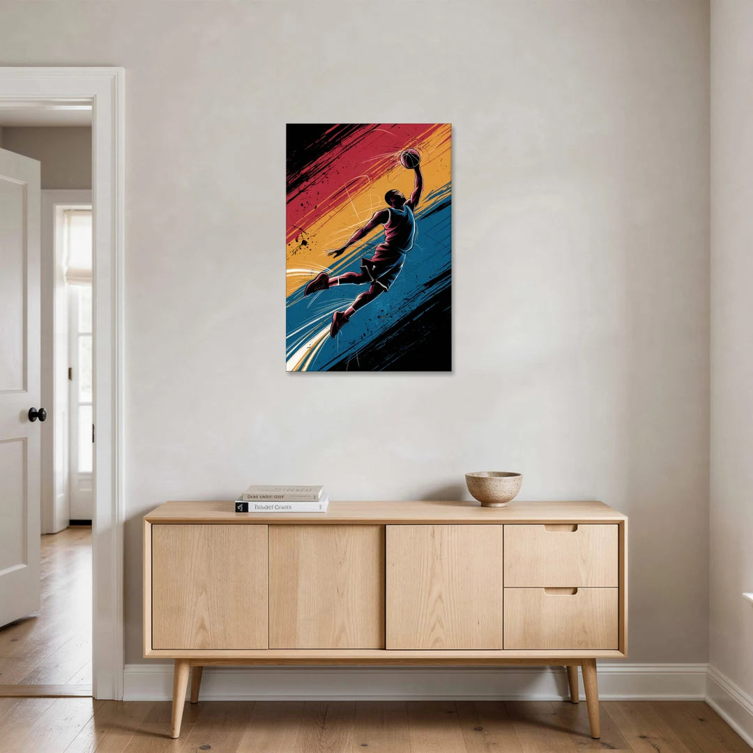 Irving Basketball Dreams - Canvas Wall Art - Coffee Table - 24x36