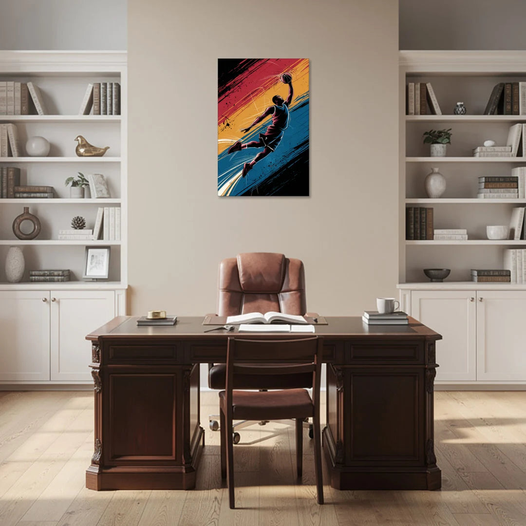 Irving Basketball Dreams - Canvas Wall Art - Office - 24x36