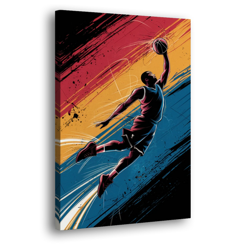 Irving Basketball Dreams - Canvas Wall Art - Side
