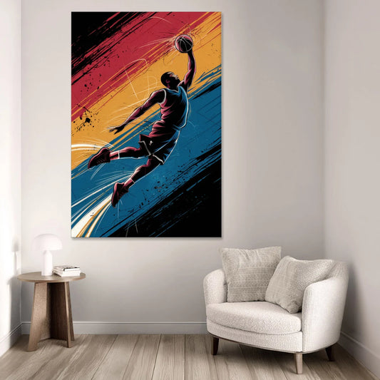 Irving Basketball Dreams - Canvas Wall Art - Sofa - 40x60