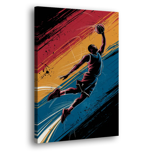 Irving Basketball Dreams Side - Canvas Wall Art