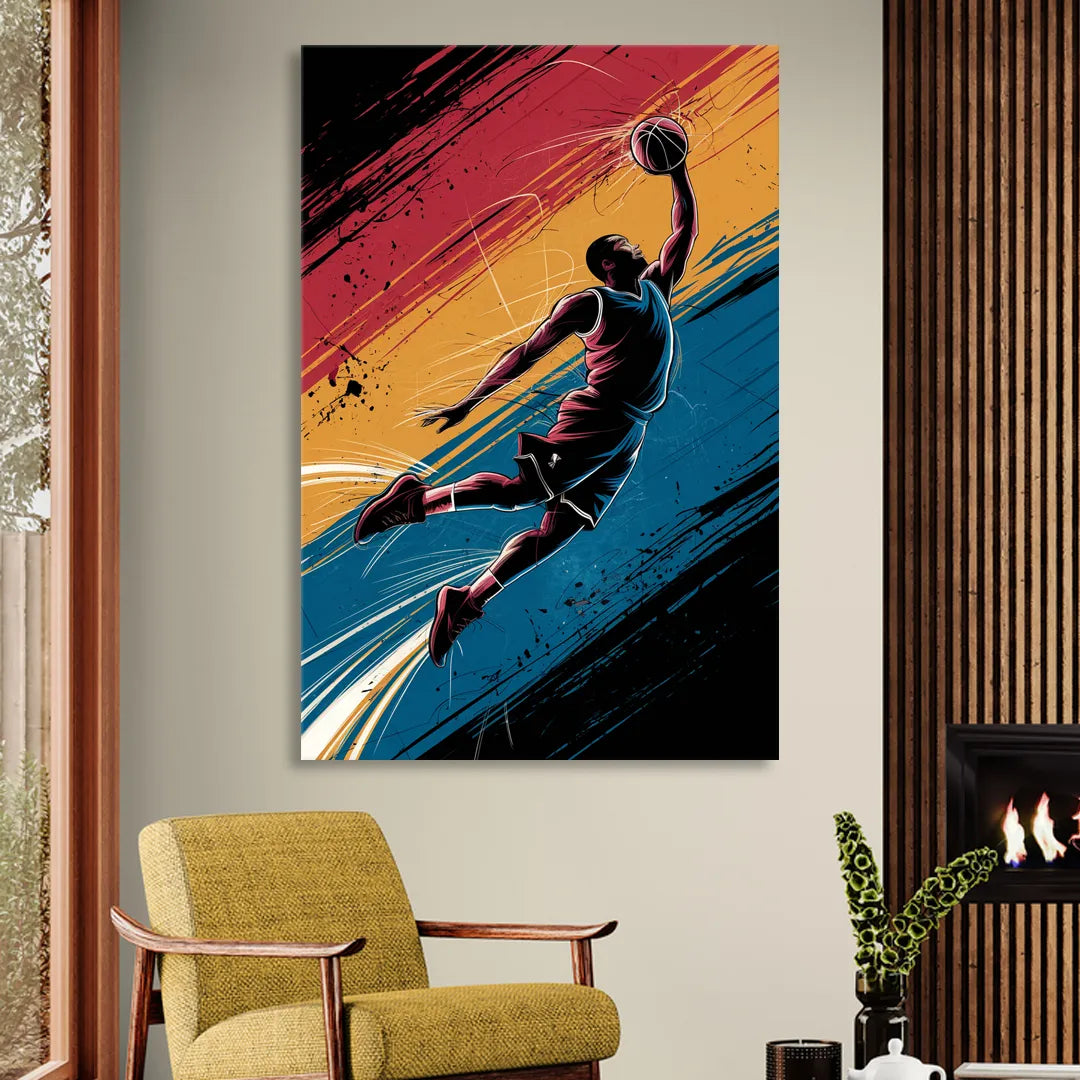 Irving Basketball Dreams Sitting Room - Canvas Wall Art