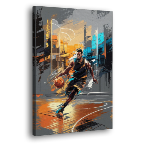Irving Basketball Legacy - Canvas Wall Art - Side