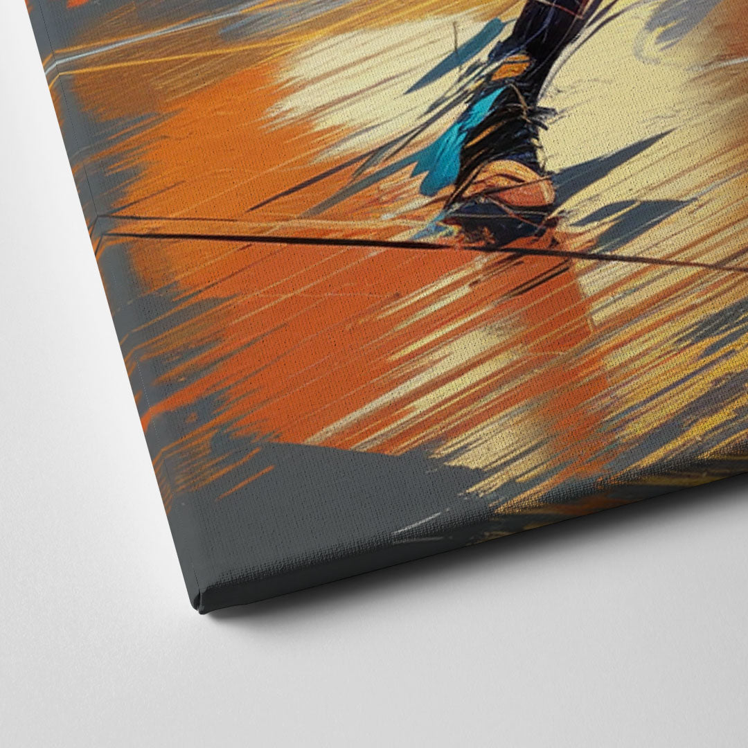 Irving Basketball Legacy Canvas Close Up