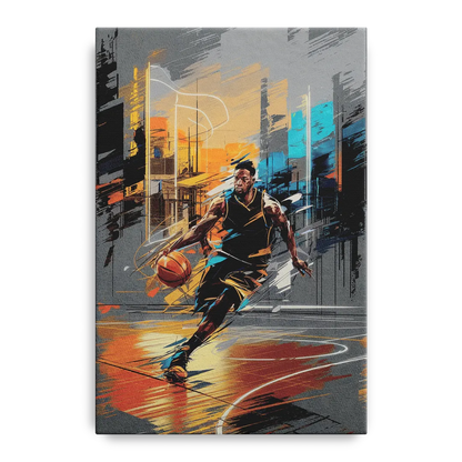 Irving Basketball Legacy Front - Canvas Wall Art