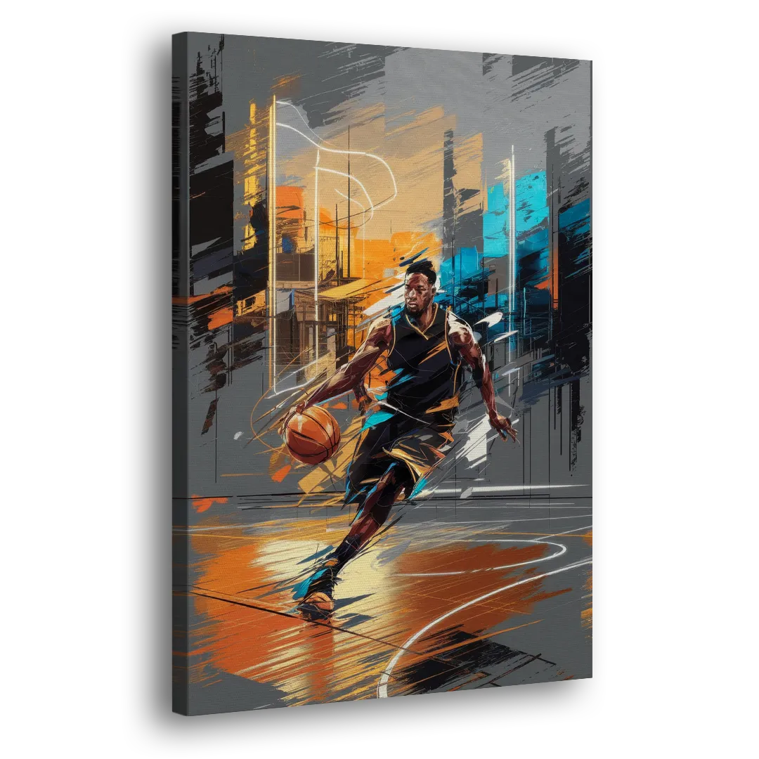 Irving Basketball Legacy Side - Canvas Wall Art